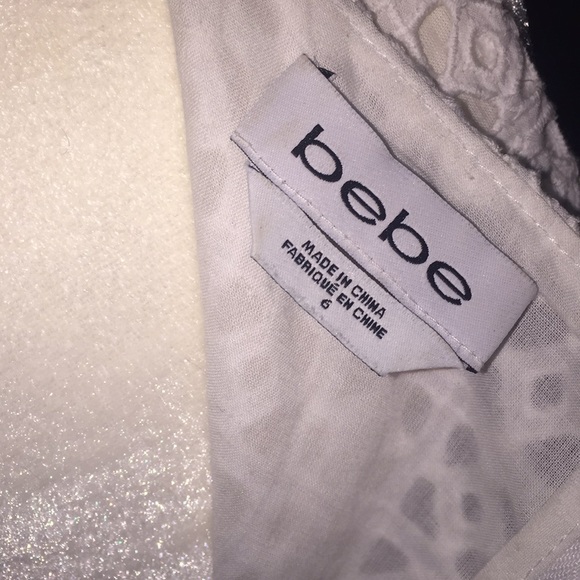 White BeBe graduation dress - Picture 7 of 8